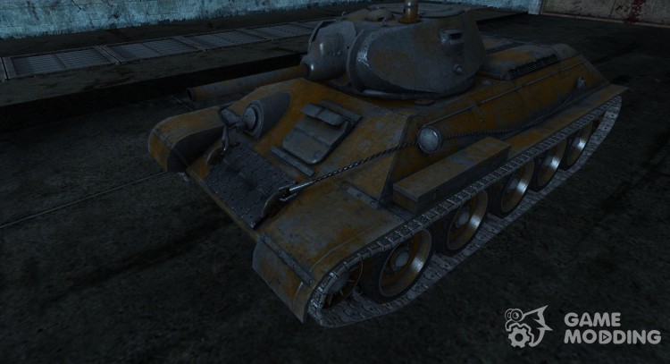 шкурка для T-34 от SlapnBadKids для World Of Tanks