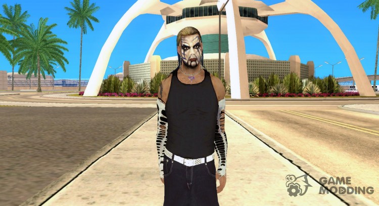 The Real Jeff Hardy mod (convert from SvR 2010) для GTA San Andreas