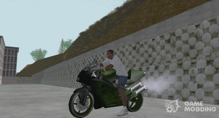 Зеленый «Мамба» для GTA San Andreas