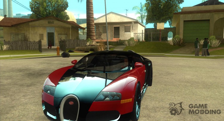 Bugatti Veyron Final для GTA San Andreas