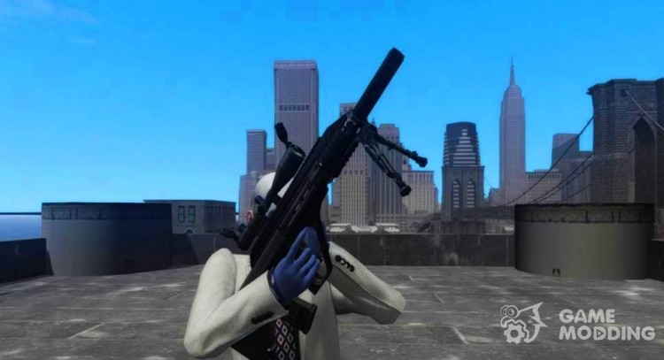 AUG3 Sniper v1.0 para GTA 4