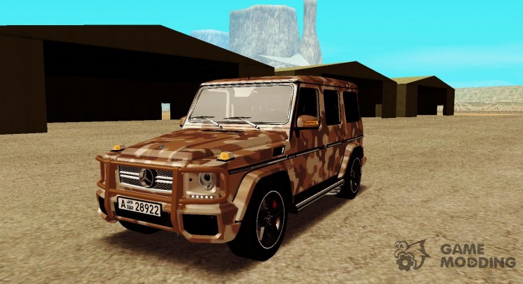 Mercedes Benz G65 Army Style [Ivlm] for GTA San Andreas
