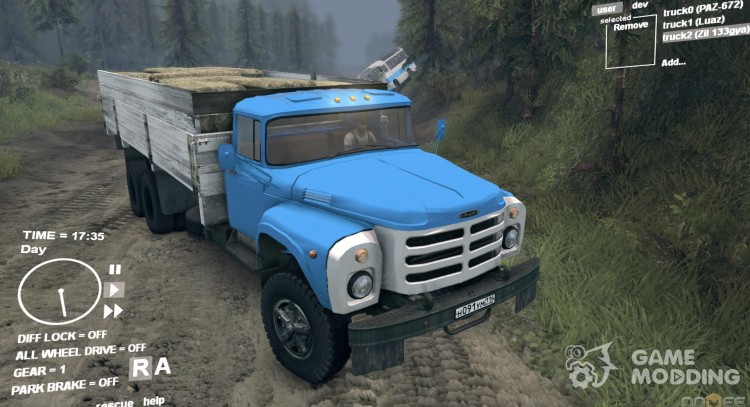 ZIL-133GÂ for Spintires DEMO 2013