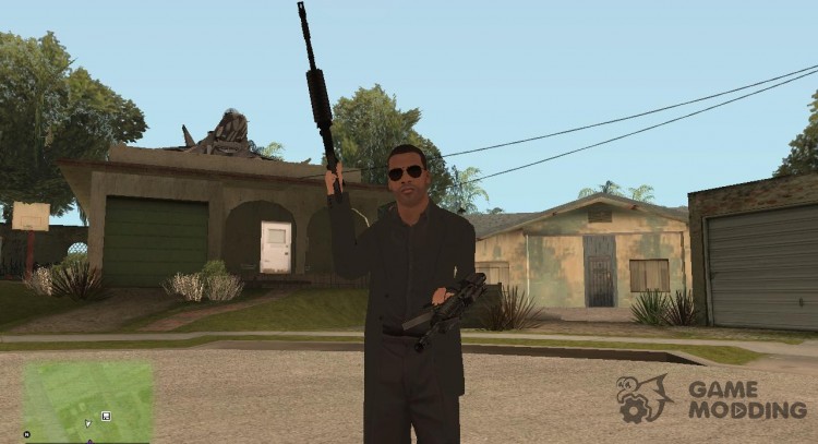 Double Wield All Weapons para GTA San Andreas