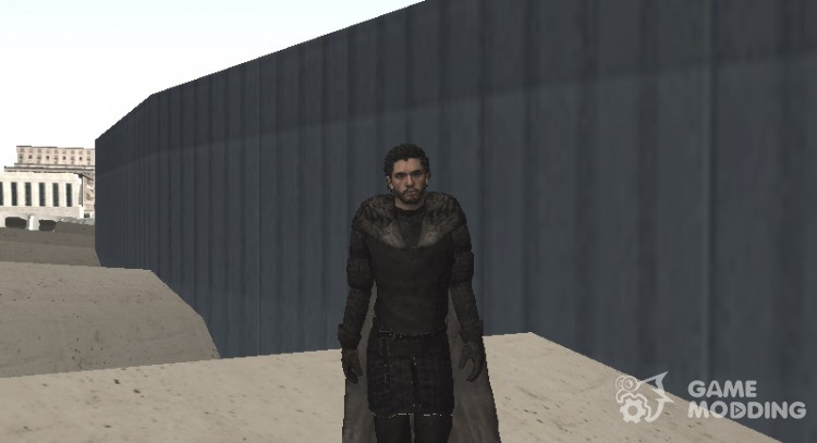 Jon Snow from Game of Thrones para GTA San Andreas