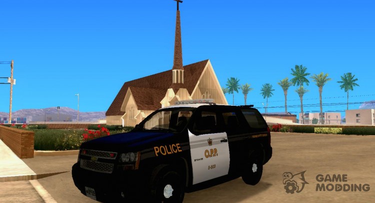 Chevrolet Tahoe Ontario Highway Police для GTA San Andreas