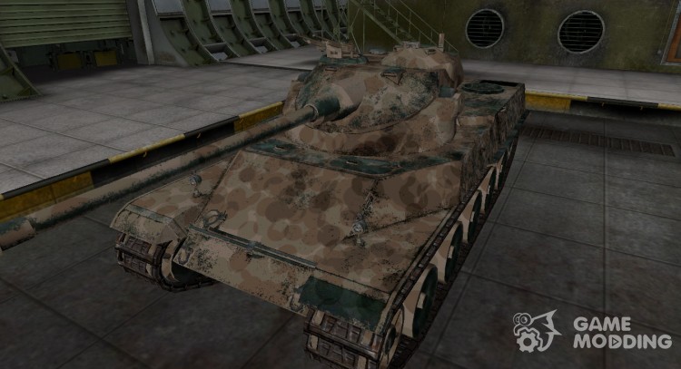 Francés skin para el AMX 50 100 para World Of Tanks