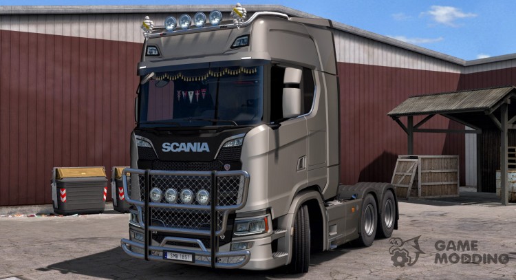 Scania S - R New Tuning Accessories (SCS) для Euro Truck Simulator 2