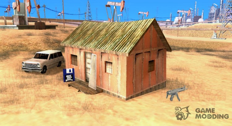 House in the desert for GTA San Andreas