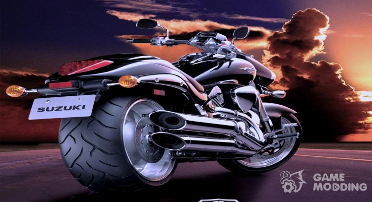 Motocicleta estilo menús y pantallas de carga para GTA San Andreas