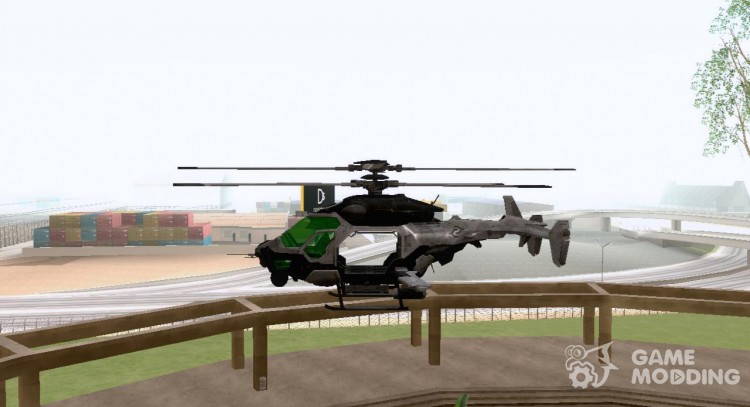 AH-2 Сrysis 50 C.E.L.L. Helicopter for GTA San Andreas