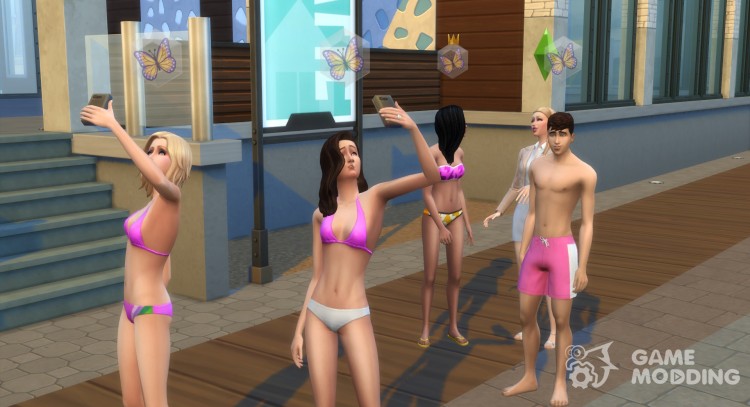 Traje de baño para Sims 4