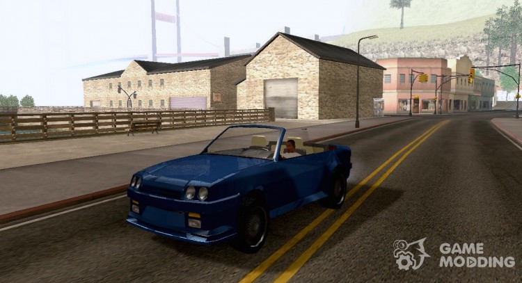 Opel Manta Gt/E Cabrio para GTA San Andreas