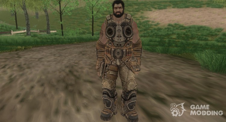 Dom From Gears of War 3 для GTA San Andreas