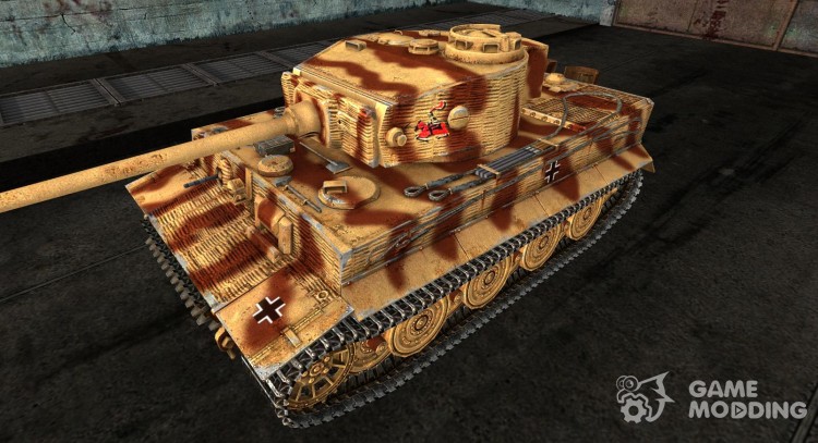 The Panzer VI Tiger 13 for World Of Tanks