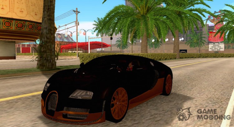Buggatti Veyron SuperSport для GTA San Andreas