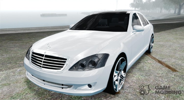 Mercedes-Benz w221 s500 para GTA 4