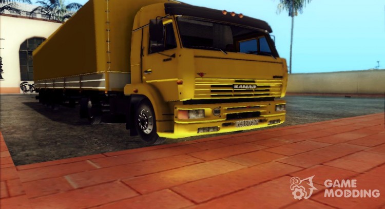 Kamaz 5460 de camiones 2 Final para GTA San Andreas
