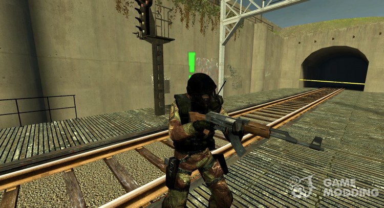 Британский камуфляж SAS для Counter-Strike Source