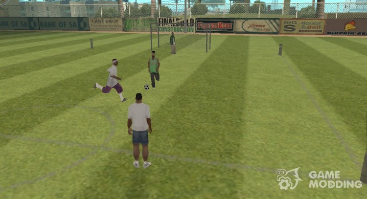 GTA Soccer Team Play для GTA San Andreas
