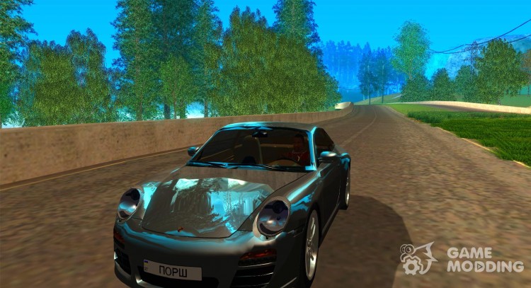 Porsche Carrera S 2009 для GTA San Andreas