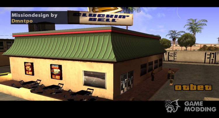Restaurant business for GTA San Andreas