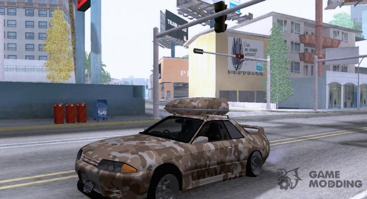 Nissan Skyline R33 Army for GTA San Andreas