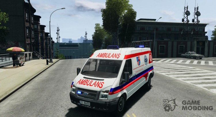 Ford Transit Ambulance para GTA 4