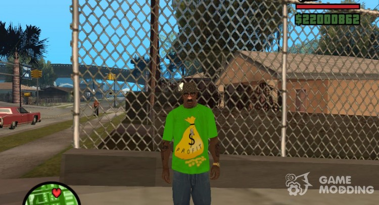 T-shirt Money for GTA San Andreas