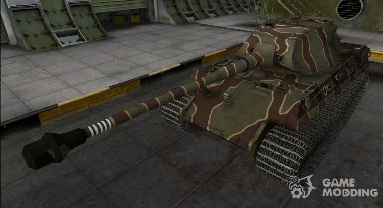 Remodeling Of The Panzer VIB Tiger II for World Of Tanks