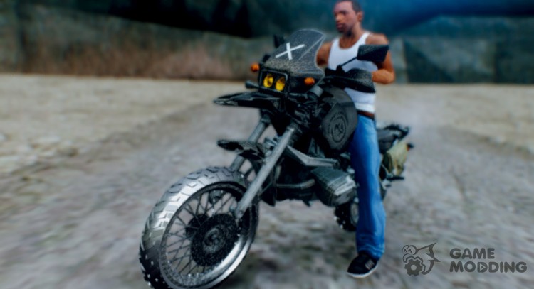 Moto from Playerunknow´s Battlegrounds V.1 для GTA San Andreas