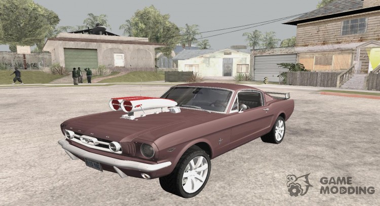 1966 Ford Mustang Fastback Chrome Edition for GTA San Andreas