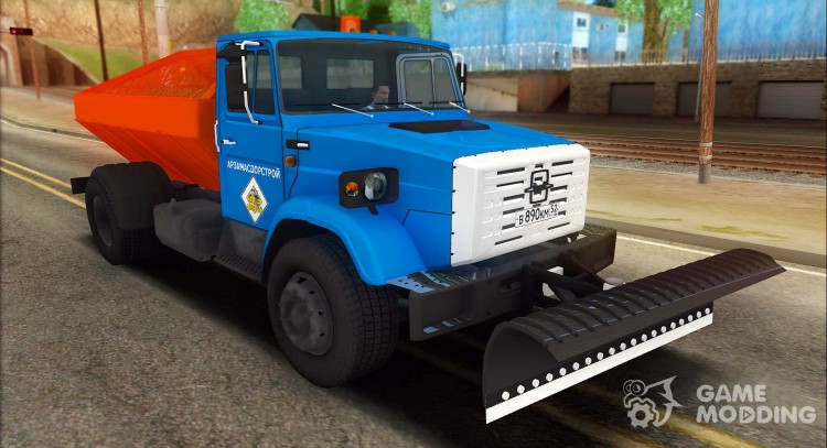 Snow blower 433362 ZIL for GTA San Andreas
