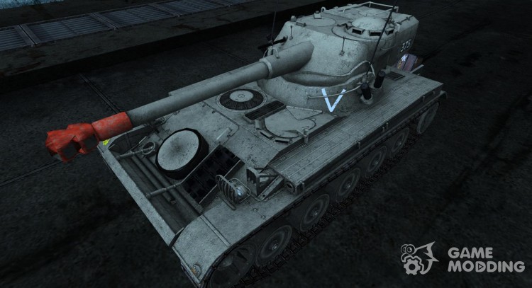 Tela de esmeril para AMX 13 75 no. 22 para World Of Tanks