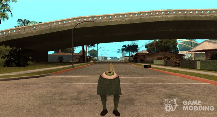 La criatura de Алиен city para GTA San Andreas