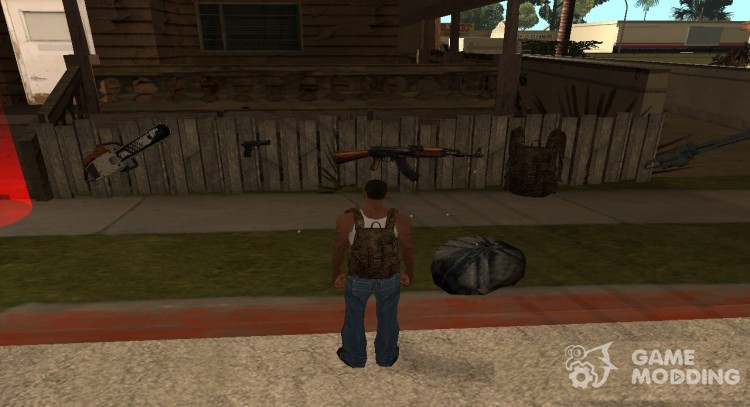 Pak quality weapons for GTA San Andreas