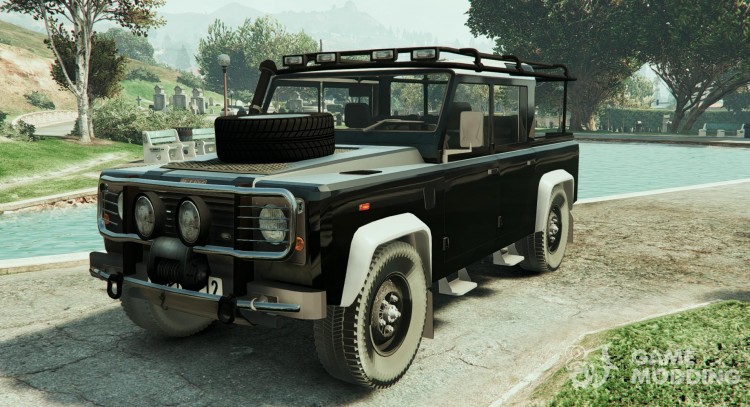 Land Rover Defender 110 Pickup for GTA 5