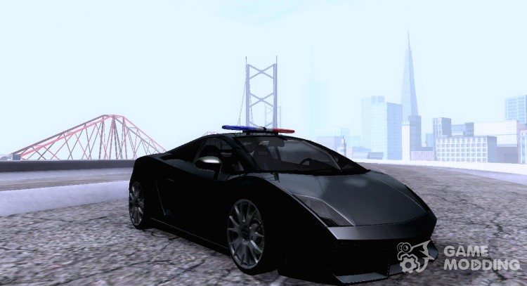 Lamborghini LP560 Police Unmarked for GTA San Andreas
