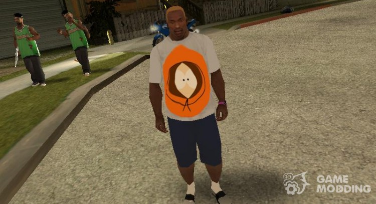 T-shirt with Kenny for GTA San Andreas