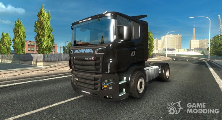 Scania illegal V8 для Euro Truck Simulator 2