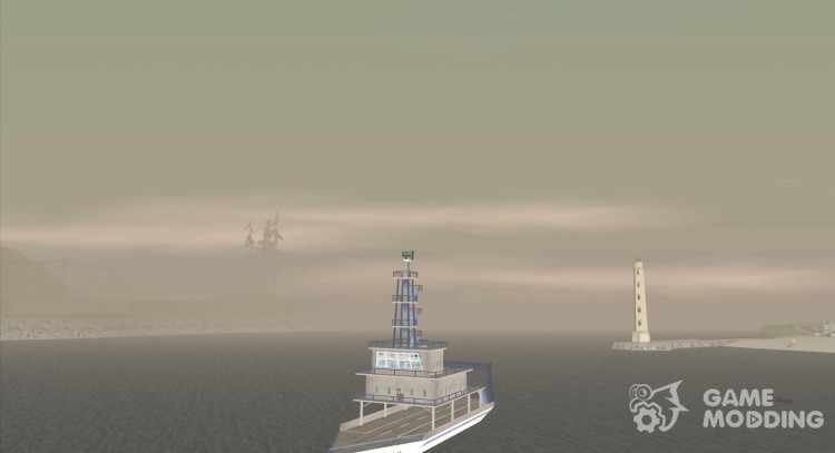 Vice City Ferry Boat para GTA San Andreas
