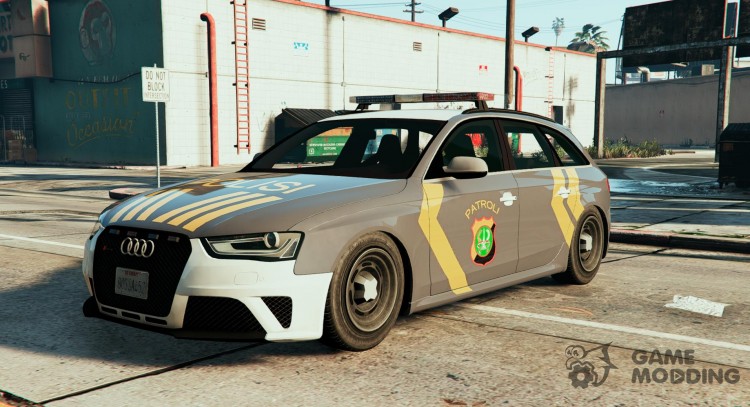 Audi A4 Indonesian Police Patrol for GTA 5