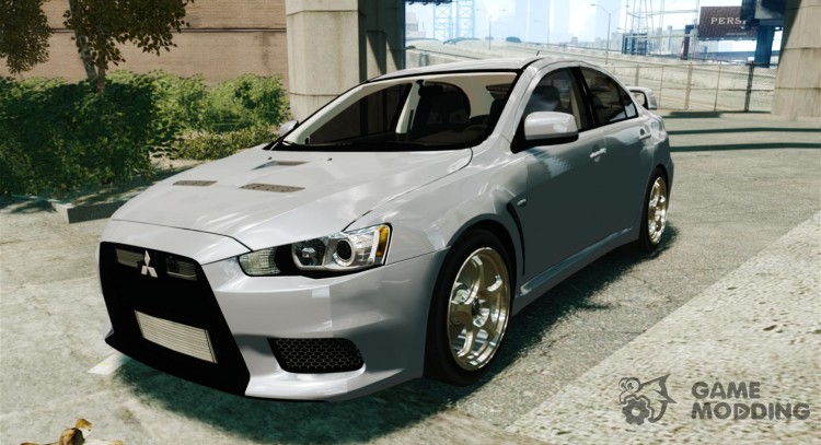 Mitsubishi Lancer Evolution X для GTA 4