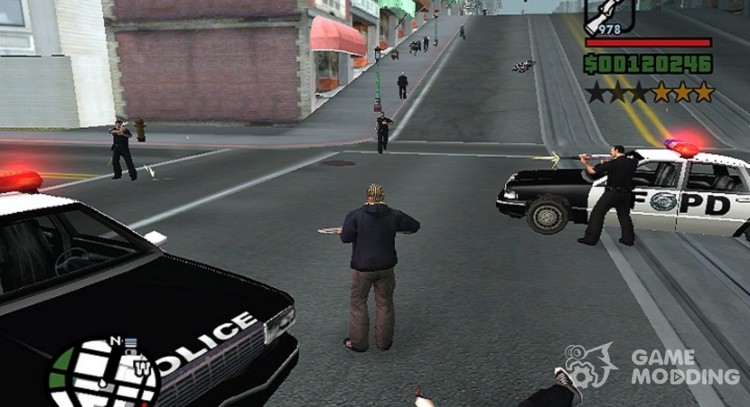 Police Rebellion Mod для GTA San Andreas