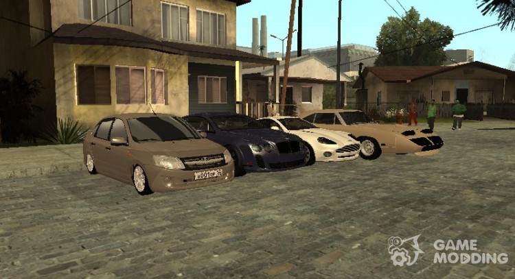 Пак машин от Zloi_Koteika для GTA San Andreas