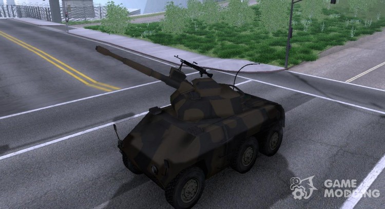 EE-9 Cascavel Exército Brasileiro para GTA San Andreas
