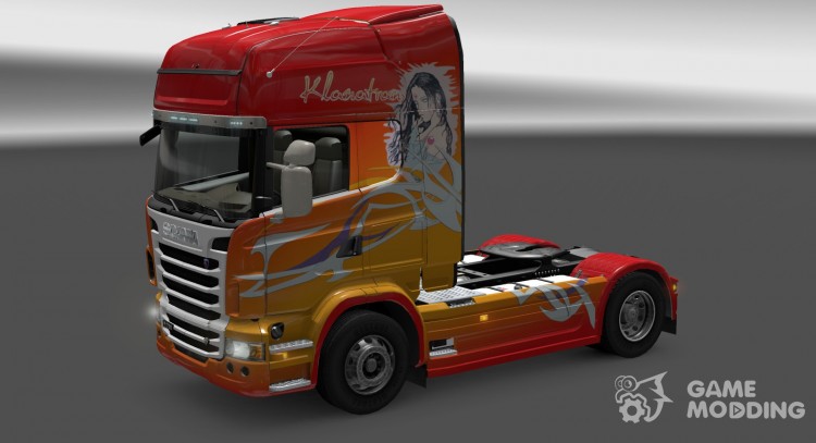 Скин KlanaTrans Scania R для Euro Truck Simulator 2