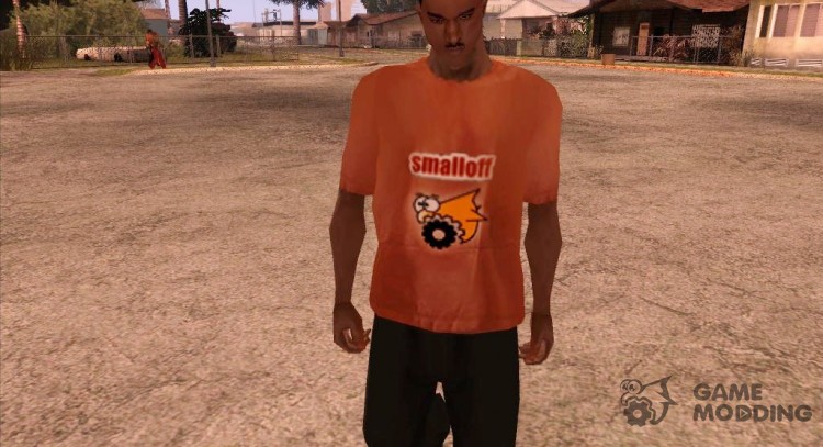 Leather t-shirt smalloff for GTA San Andreas