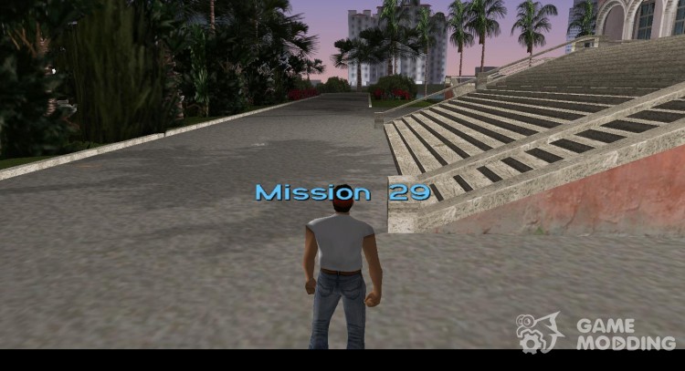 Vice City Mission Loader для GTA Vice City