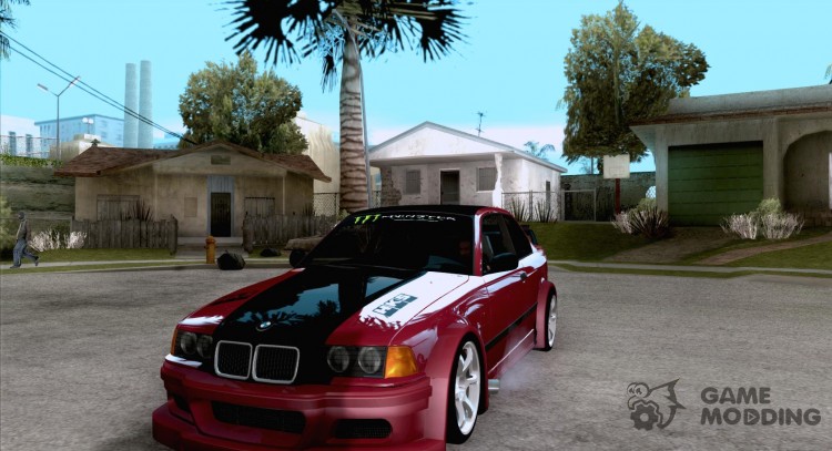 BMW E36 Wide Body Drift for GTA San Andreas